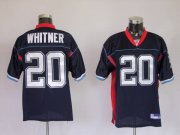 Wholesale Cheap Bills #20 Donte Whitner Dark Blue Stitched NFL Jersey