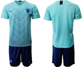Wholesale Cheap Holland Blank Away Soccer Country Jersey