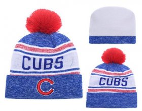 Wholesale Cheap MLB Chicago Cubs Logo Stitched Knit Beanies 007