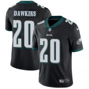 Wholesale Cheap Nike Eagles #20 Brian Dawkins Black Alternate Men's Stitched NFL Vapor Untouchable Limited Jersey
