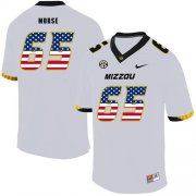 Wholesale Cheap Missouri Tigers 65 Mitch Morse White USA Flag Nike College Football Jersey