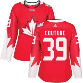 Wholesale Cheap Team Canada #39 Logan Couture Red 2016 World Cup Women\'s Stitched NHL Jersey