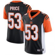 Wholesale Cheap Nike Bengals #53 Billy Price Black Team Color Men's Stitched NFL Vapor Untouchable Limited Jersey