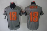 Wholesale Cheap Nike Bengals #18 A.J. Green Grey Shadow Men's Stitched NFL Elite Jersey