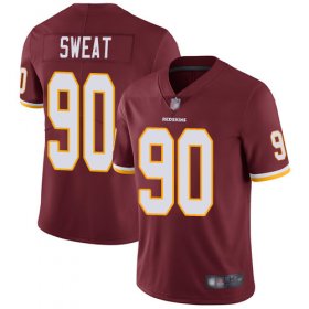 Wholesale Cheap Nike Redskins #90 Montez Sweat Burgundy Red Team Color Men\'s Stitched NFL Vapor Untouchable Limited Jersey