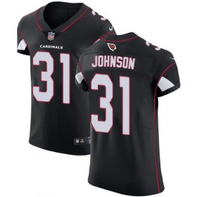 Wholesale Cheap Nike Cardinals #31 David Johnson Black Alternate Men\'s Stitched NFL Vapor Untouchable Elite Jersey