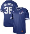Wholesale Cheap Nike Dodgers #35 Cody Bellinger Royal Authentic Cooperstown Collection Stitched MLB Jersey