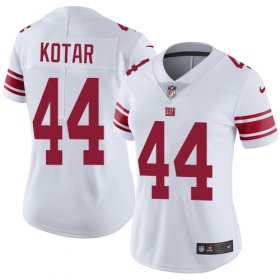 Wholesale Cheap Nike Giants #44 Doug Kotar White Women\'s Stitched NFL Vapor Untouchable Limited Jersey