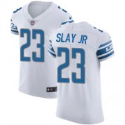 Wholesale Cheap Nike Lions #23 Darius Slay Jr White Men's Stitched NFL Vapor Untouchable Elite Jersey