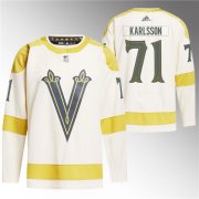 Cheap Men's Vegas Golden Knights #71 William Karlsson Cream 2024 Winter Classic Primegreen Stitched Jersey