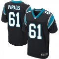 Wholesale Cheap Nike Panthers #61 Matt Paradis Black Team Color Men's Stitched NFL Elite Jersey