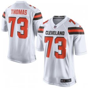 Wholesale Cheap Nike Browns #73 Joe Thomas White Men\'s Stitched NFL New Elite Jersey