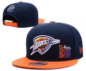 Wholesale Cheap NBA Oklahoma City Thunder Snapback Ajustable Cap Hat XDF 055