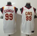 Wholesale Cheap Nike Cleveland Cavaliers #99 Jae Crowder White NBA Swingman Association Edition Jersey