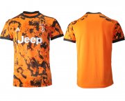 Wholesale Cheap Men 2020-2021 club Juventus Second away aaa version blank orange Soccer Jerseys