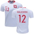 Wholesale Cheap Poland #12 Bialkowski Home Soccer Country Jersey