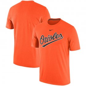 Wholesale Cheap Baltimore Orioles Nike Legend Primary Logo Performance T-Shirt Orange