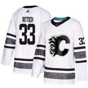 Wholesale Cheap Adidas Flames #33 David Rittich White 2019 All-Star Game Parley Authentic Stitched NHL Jersey