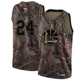 Wholesale Cheap Warriors #24 Rick Barry Camo 2019 Finals Bound Basketball Swingman Realtree Collection Jersey