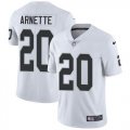 Wholesale Cheap Nike Raiders #20 Damon Arnette White Men's Stitched NFL Vapor Untouchable Limited Jersey