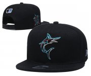Wholesale Cheap Miami Marlins Stitched Snapback Hats 002