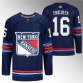 Cheap Men's New York Rangers #16 Vincent Trocheck Navy Stitched Jersey
