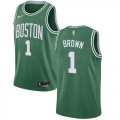 Wholesale Cheap Nike Boston Celtics #1 Walter Brown Green NBA Swingman Icon Edition Jersey