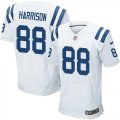 Wholesale Cheap Nike Colts #88 Marvin Harrison White Men's Stitched NFL Elite Jersey