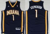 Wholesale Cheap Indiana Pacers #1 Lance Stephenson Revolution 30 Swingman Navy Blue Jersey