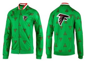 Wholesale Cheap NFL Atlanta Falcons Team Logo Jacket Green