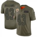 Wholesale Cheap Nike Saints #43 Marcus Williams Camo Men's Stitched NFL Limited 2019 Salute To Service Jersey