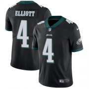 Wholesale Cheap Nike Eagles #4 Jake Elliott Black Alternate Men's Stitched NFL Vapor Untouchable Limited Jersey