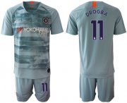 Wholesale Cheap Chelsea #11 Drogba Third Soccer Club Jersey