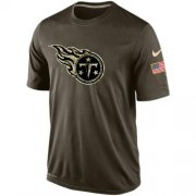 Wholesale Cheap Men's Tennessee Titans Salute To Service Nike Dri-FIT T-Shirt