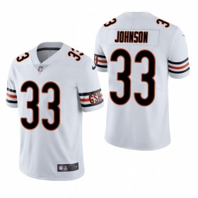 Wholesale Cheap Men\'s Chicago Bears #33 Jaylon Johnson White Vapor Limited Throwback 2020 NFL Draft Jersey