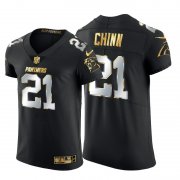 Wholesale Cheap Carolina Panthers #21 Jeremy Chinn Men's Nike Black Edition Vapor Untouchable Elite NFL Jersey