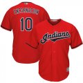 Wholesale Cheap Indians #10 Edwin Encarnacion Red New Cool Base Stitched MLB Jersey