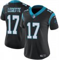 Cheap Women's Carolina Panthers #17 Xavier Legette Black 2024 Draft Vapor Football Stitched Jersey