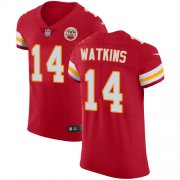 Wholesale Cheap Nike Chiefs #14 Sammy Watkins Red Team Color Men's Stitched NFL Vapor Untouchable Elite Jersey