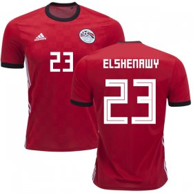 Wholesale Cheap Egypt #23 Elshenawy Red Home Soccer Country Jersey