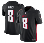 Wholesale Cheap Men's Atlanta Falcons #8 Kyle Pitts Black 2023 F.U.S.E. Vapor Untouchable Limited Stitched Football Jersey