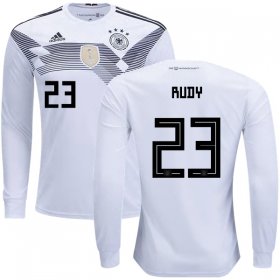 Wholesale Cheap Germany #23 Rudy Home Long Sleeves Kid Soccer Country Jersey
