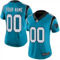 Wholesale Cheap Nike Carolina Panthers Customized Blue Alternate Stitched Vapor Untouchable Limited Women's NFL Jersey
