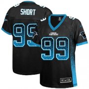 Wholesale Cheap Nike Panthers #99 Kawann Short Black Team Color Women's Stitched NFL Elite Drift Fashion Jersey
