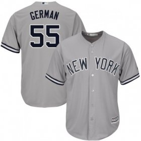 Wholesale Cheap Yankees #55 Domingo German Grey New Cool Base Stitched Youth MLB Jersey