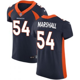Wholesale Cheap Nike Broncos #54 Brandon Marshall Navy Blue Alternate Men\'s Stitched NFL Vapor Untouchable Elite Jersey