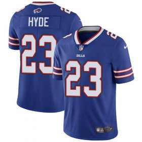 Wholesale Cheap Nike Bills #23 Micah Hyde Royal Blue Team Color Men\'s Stitched NFL Vapor Untouchable Limited Jersey