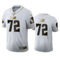 Wholesale Cheap Cleveland Browns #72 Eric Kush Men's Nike White Golden Edition Vapor Limited NFL 100 Jersey