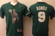 Wholesale Cheap Boston Celtics #9 Rajon Rondo Revolution 30 Swingman 2013 Christmas Day Green Jersey