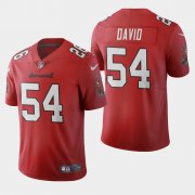 Wholesale Cheap Tampa Bay Buccaneers #54 Lavonte David Red Men's Nike 2020 Vapor Limited NFL Jersey